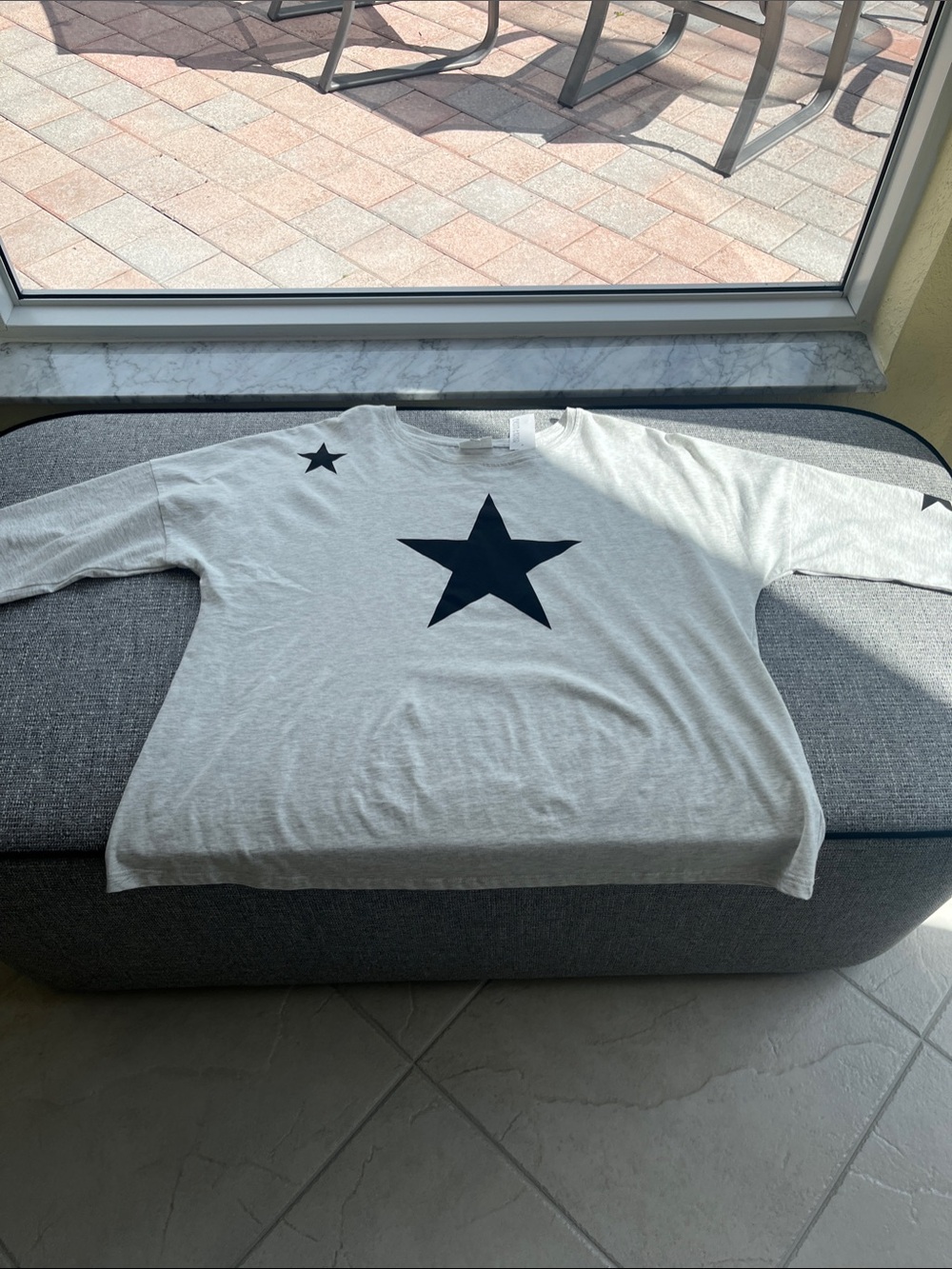 Brand new Lolo Luxe 3/4 sleeve, 100 cotton Tee shirt.